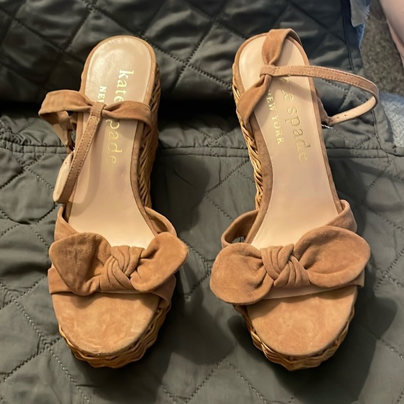 NWOT Kate Spade New York Patio Wedges - Picture 3 of 5